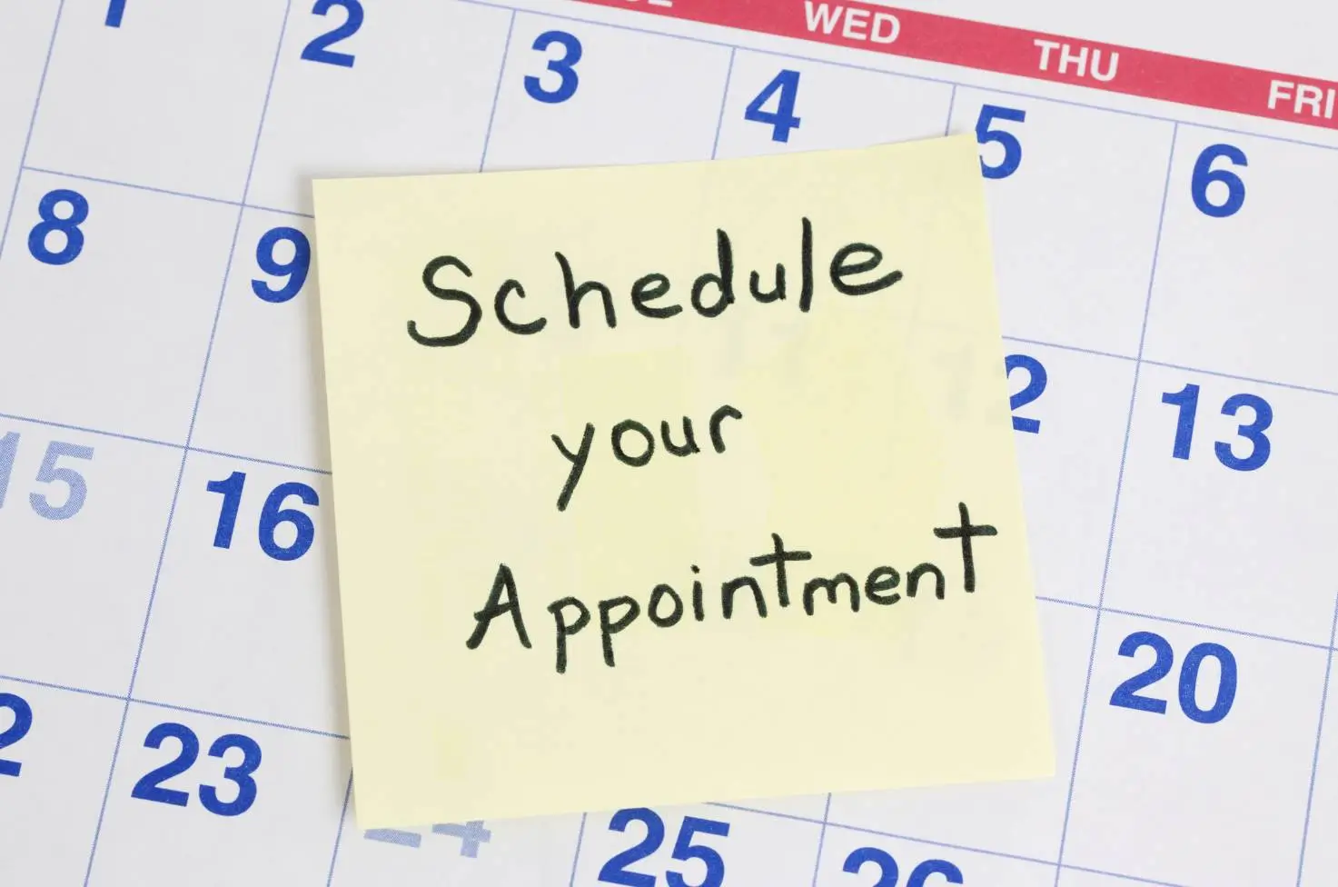 Schedule Your Appointment